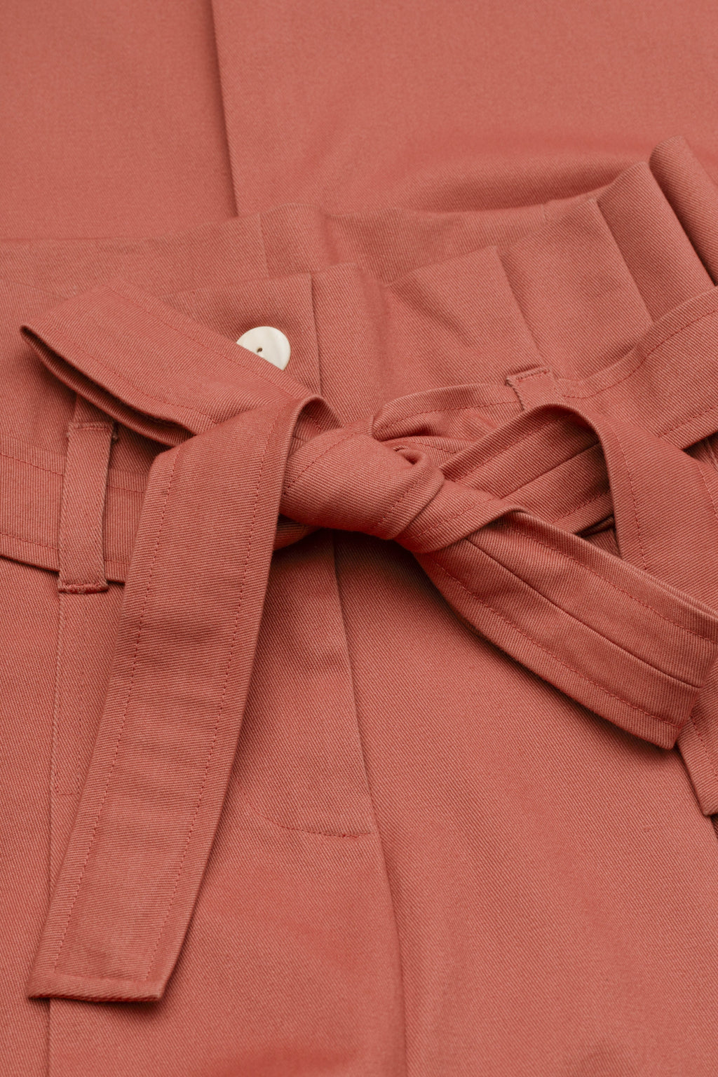 Regular Fit Paper Bag Pants