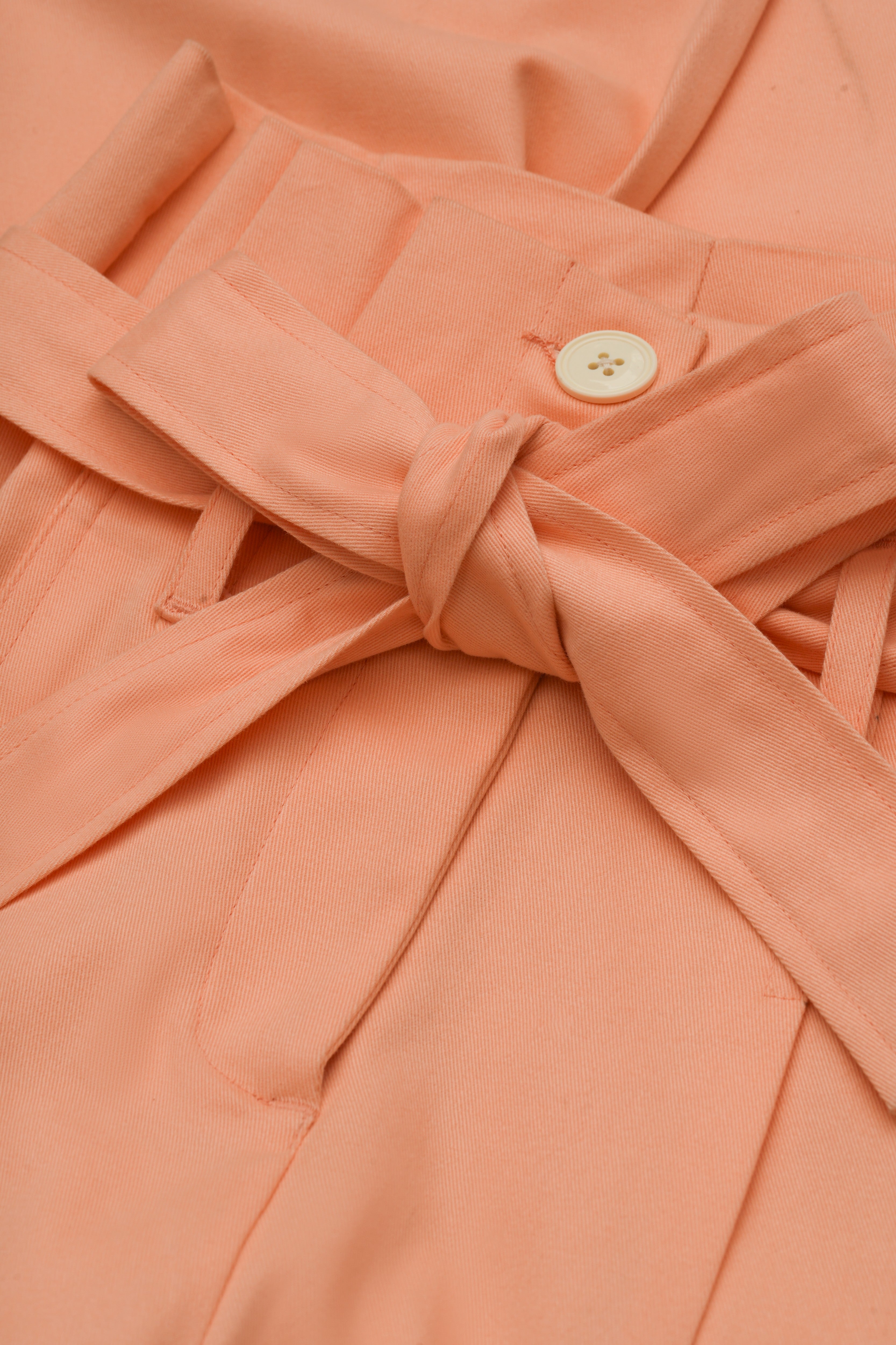 Regular Fit Paper Bag Pants