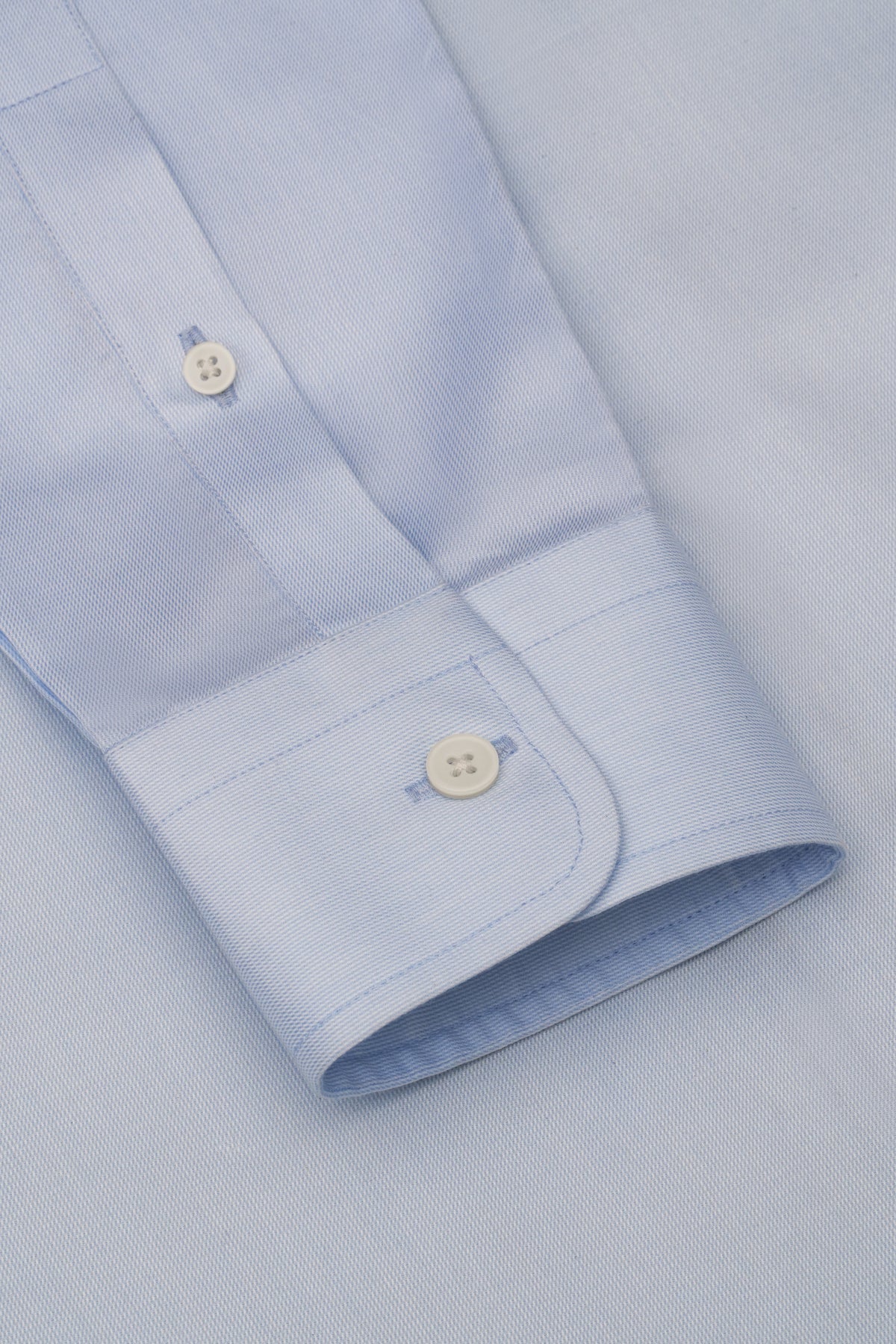 Cutaway Collar Textured Shirt