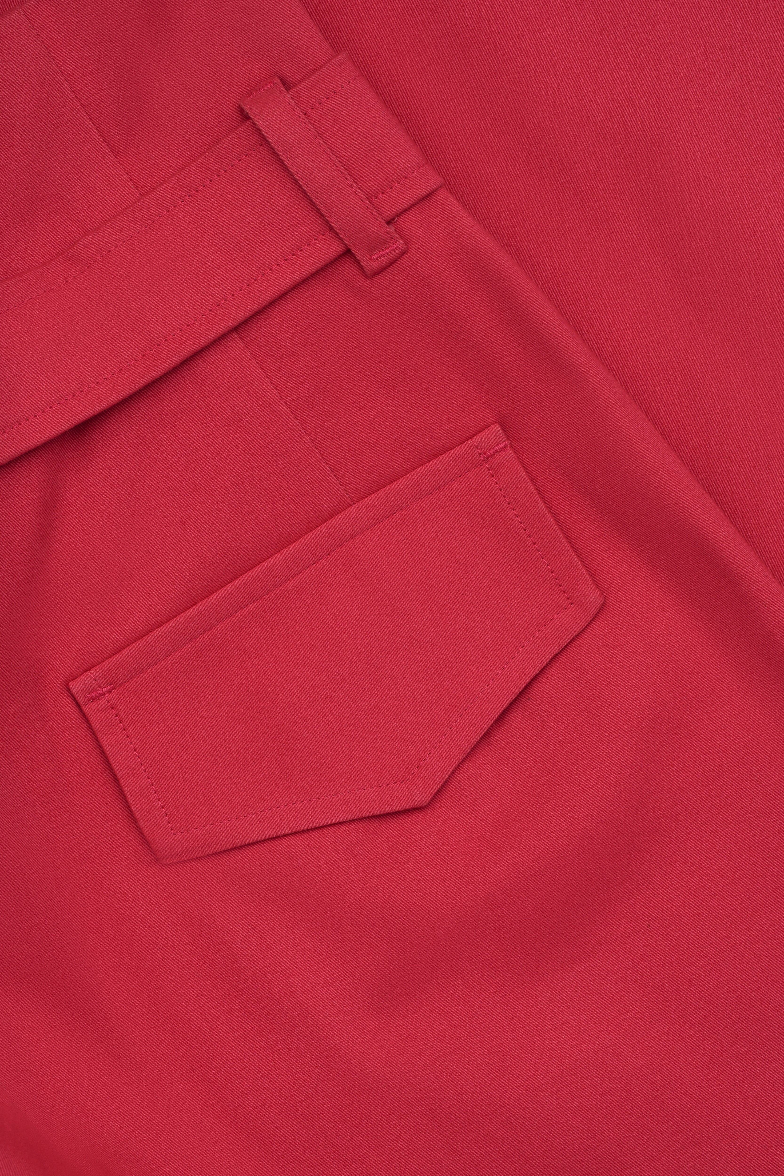 Regular Fit Paper Bag Pants