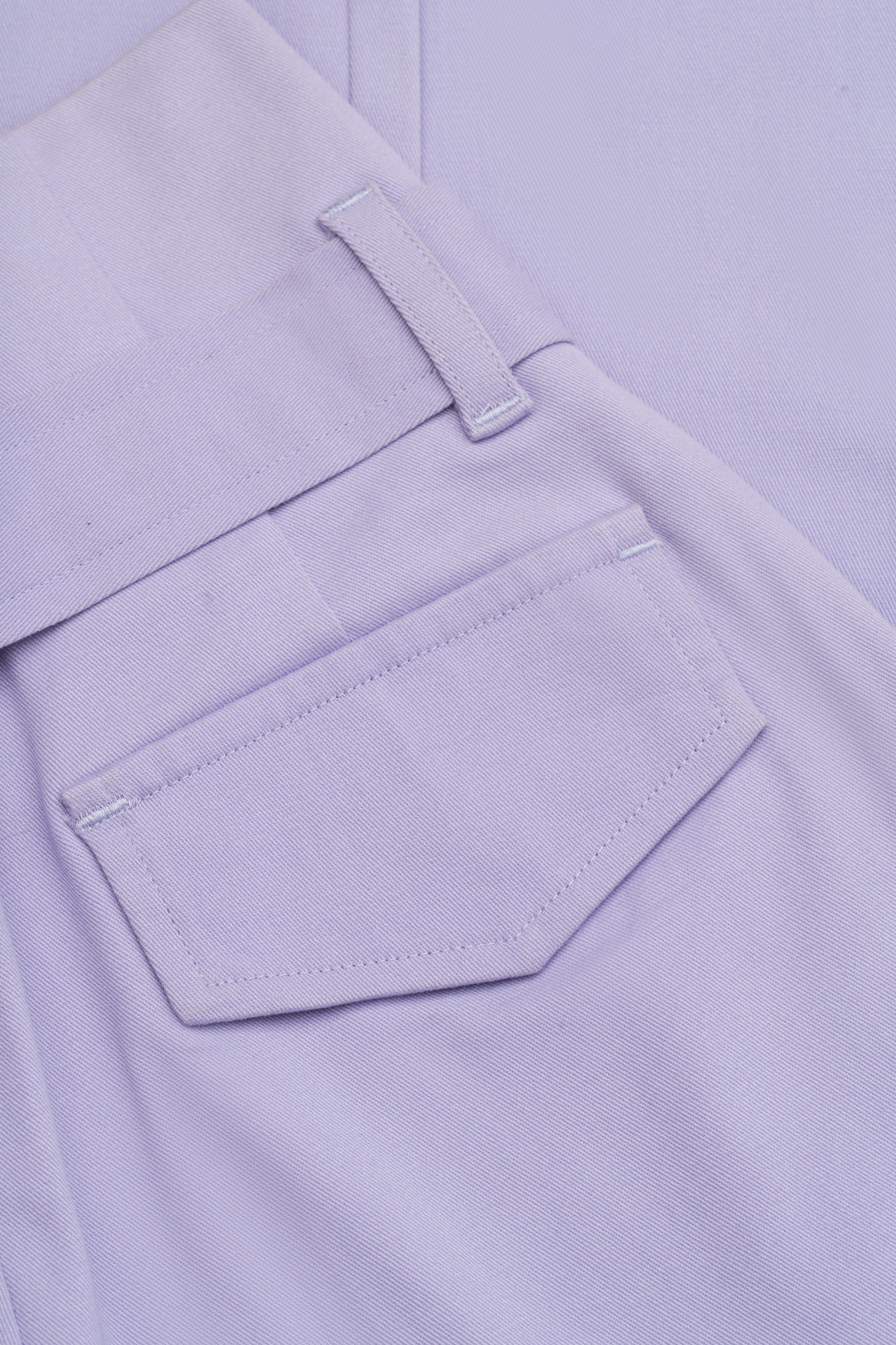 Regular Fit Paper Bag Pants