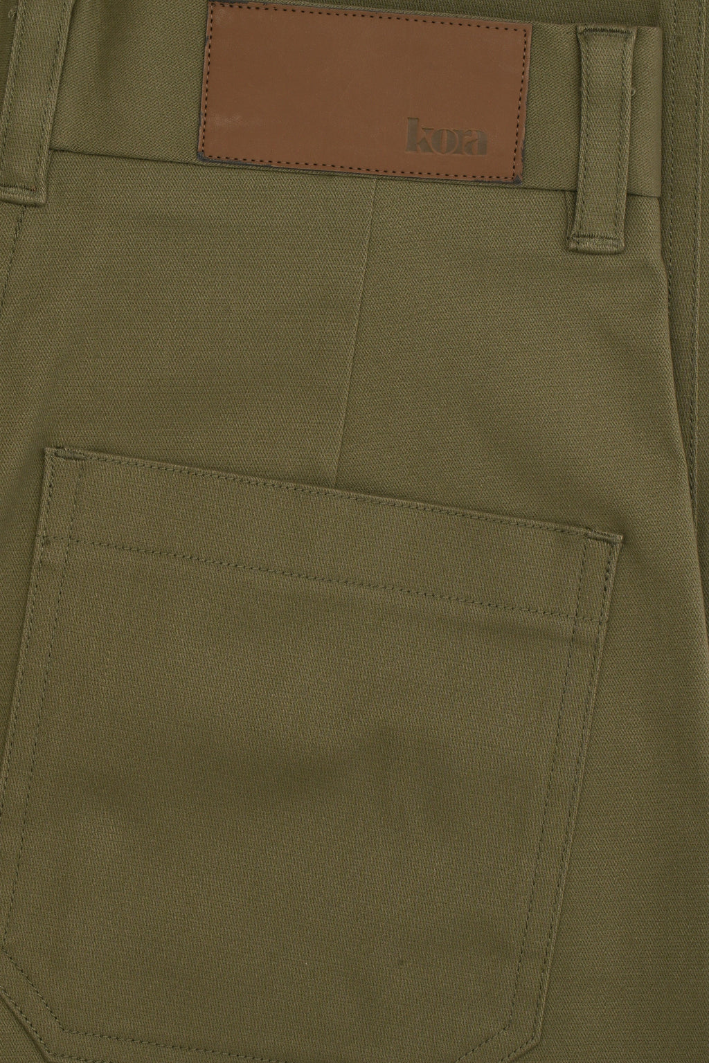Cropped Length Barrel Pants