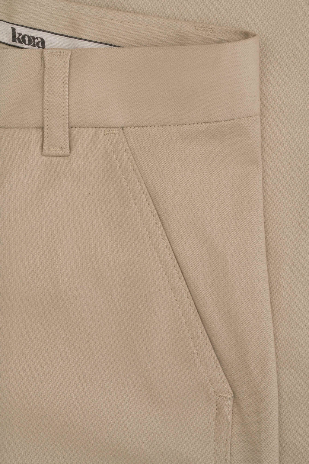 Cropped Length Barrel Pants