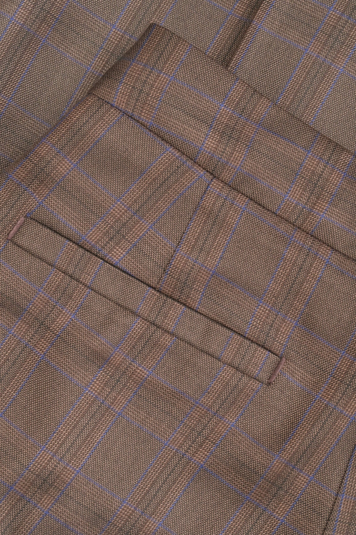 High Waist Checkered Pants
