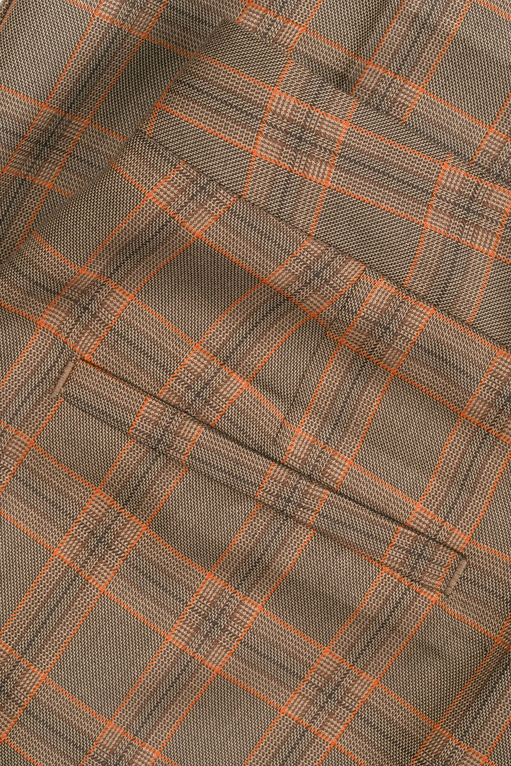 High Waist Checkered Pants