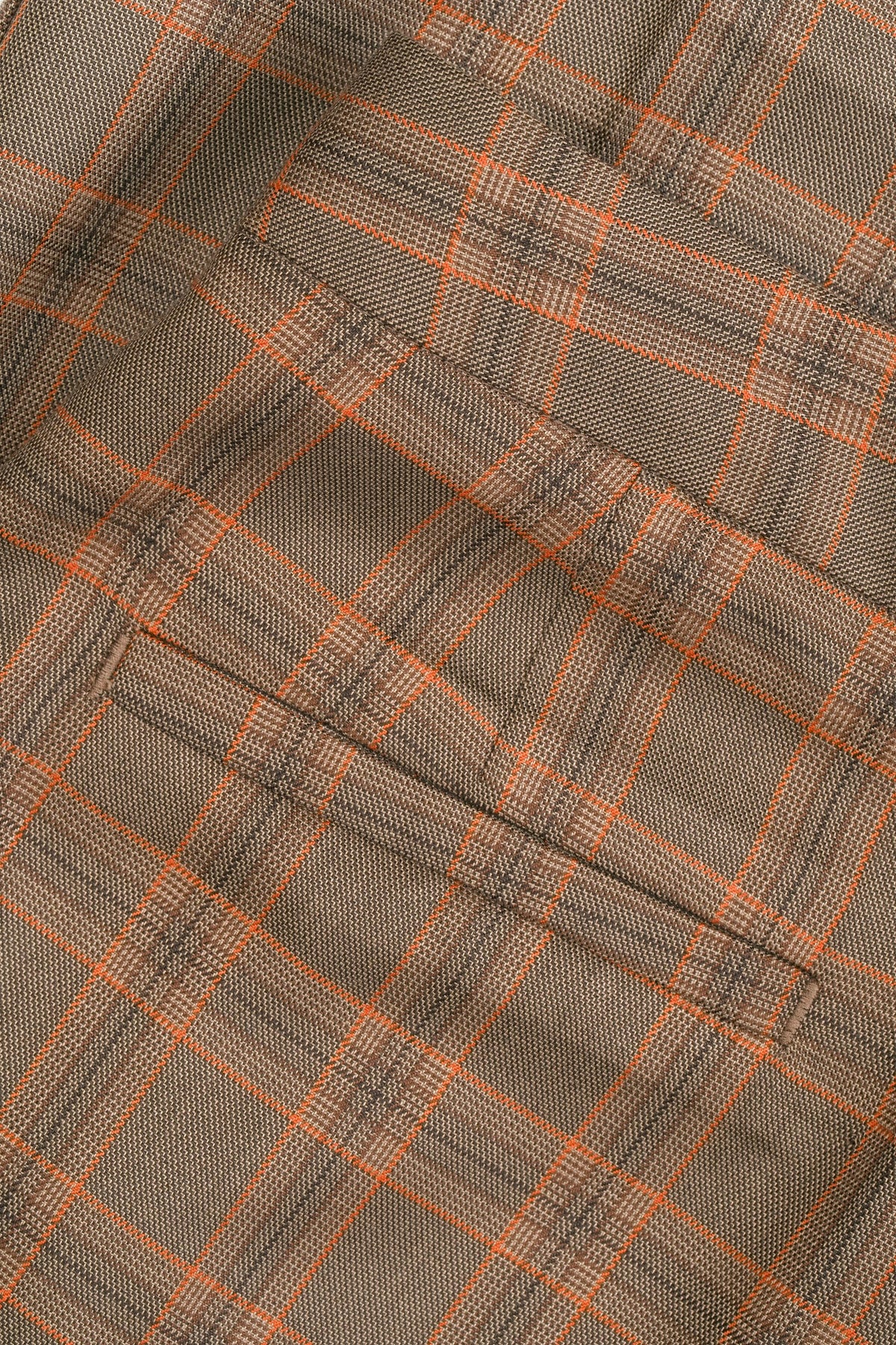 High Waist Checkered Pants
