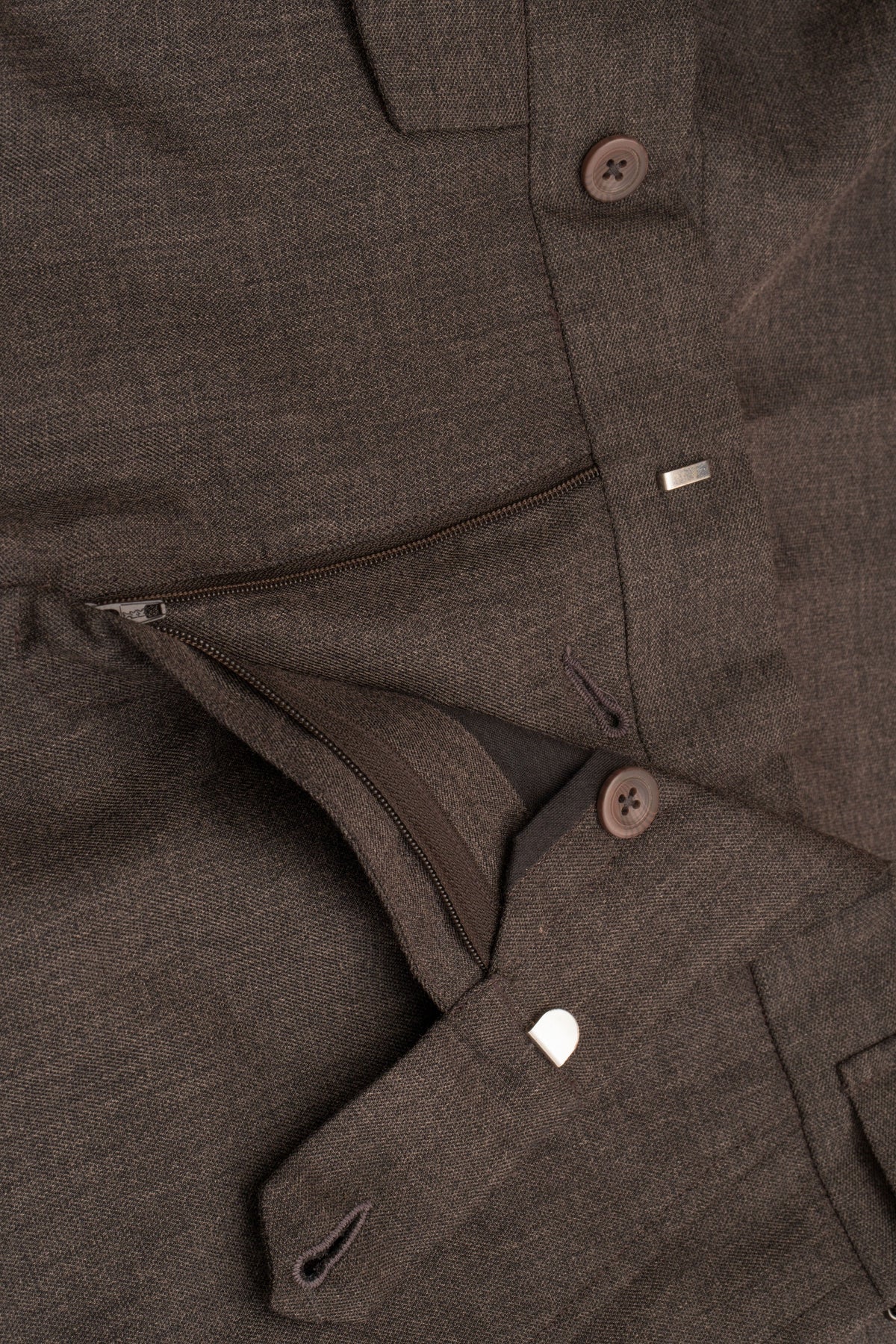Pants With Adjustable Side Buckles