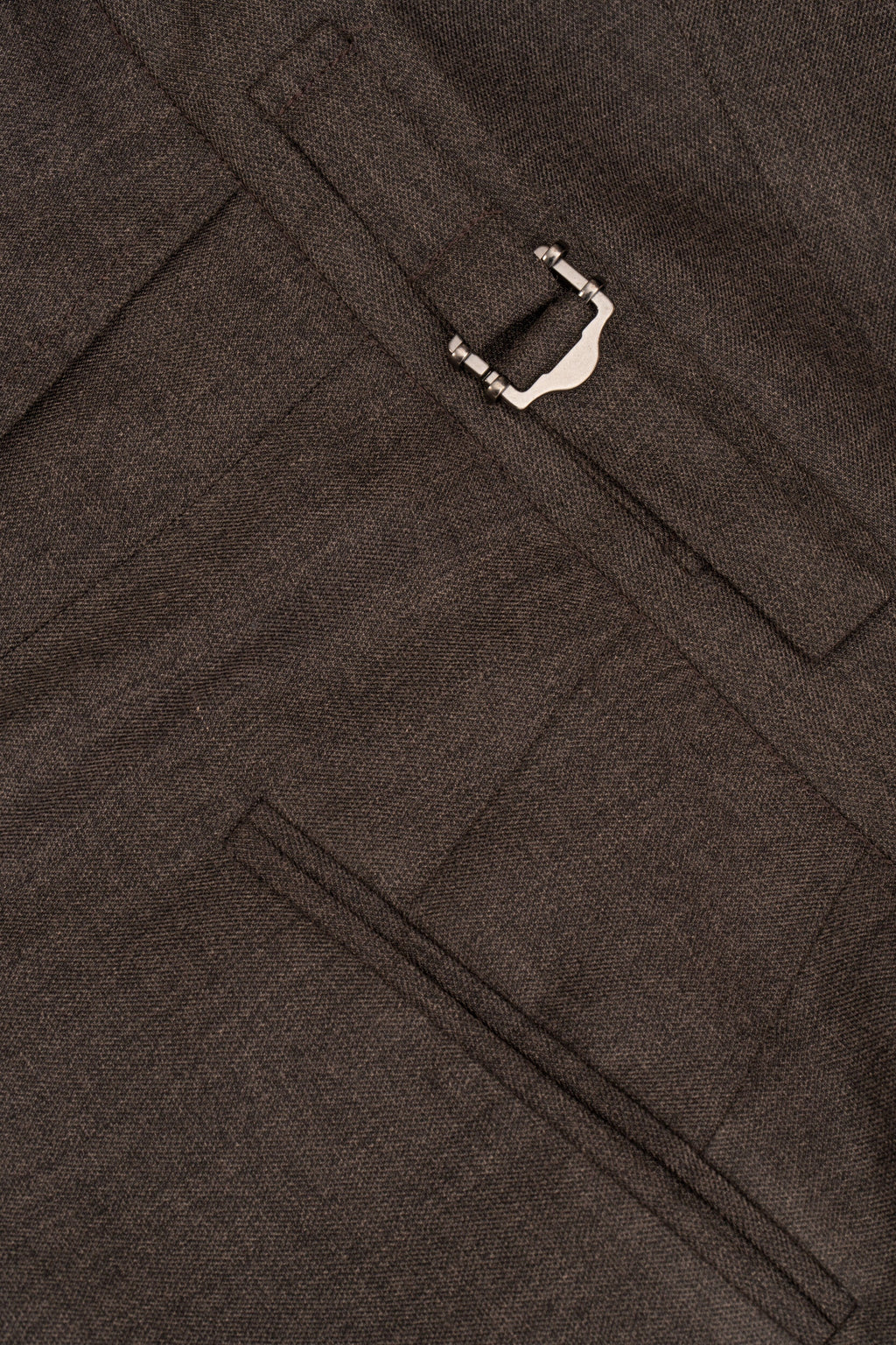 Pants With Adjustable Side Buckles