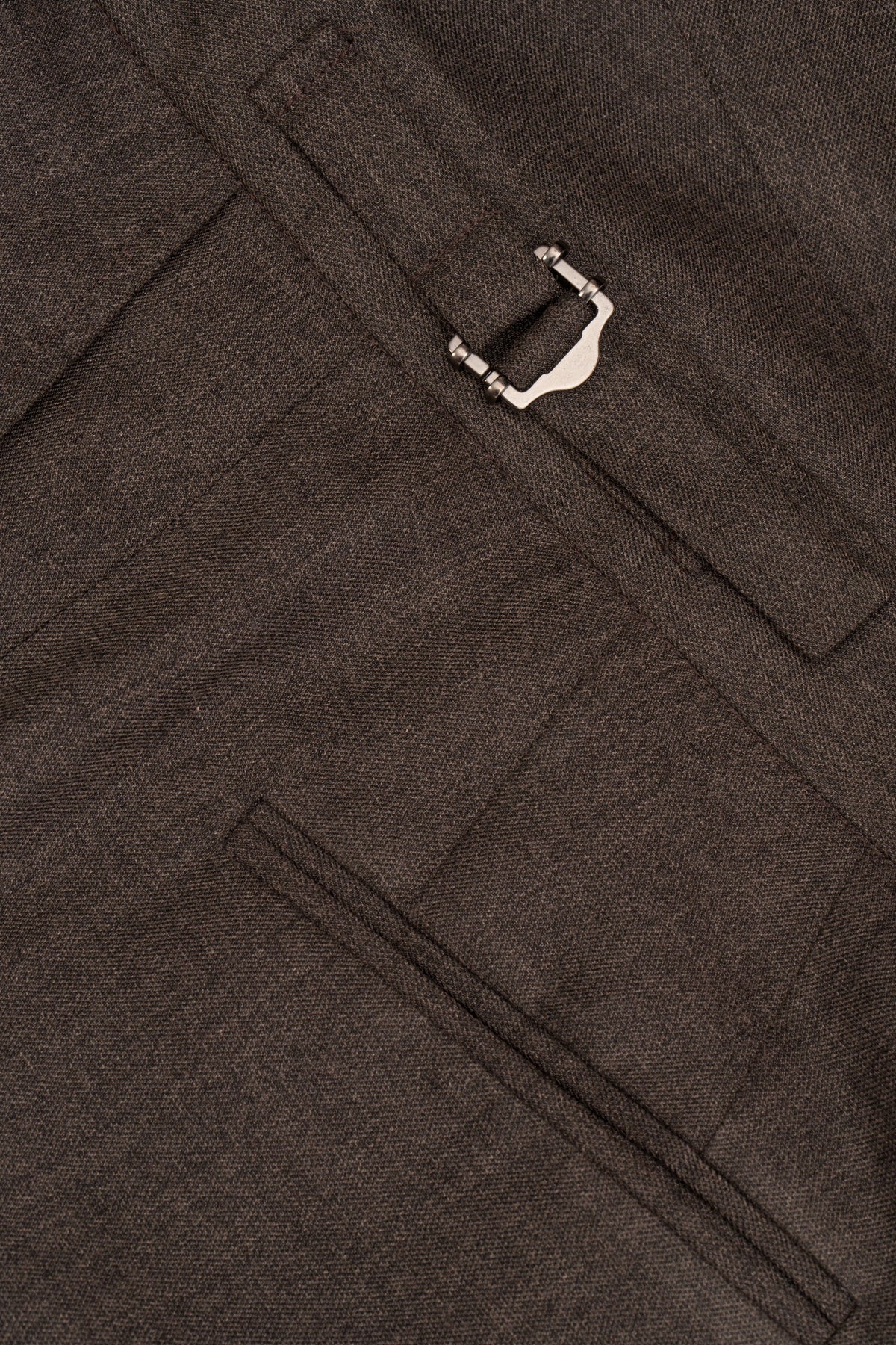 Pants With Adjustable Side Buckles