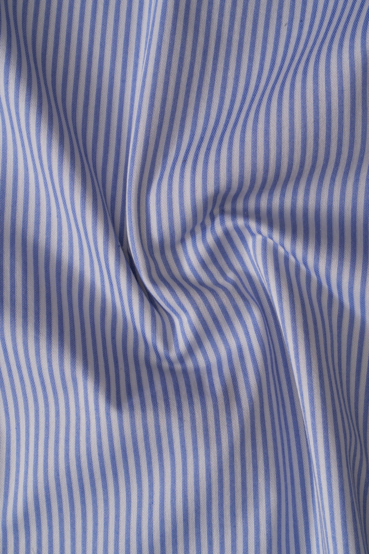 Cotton Blend Striped Shirt