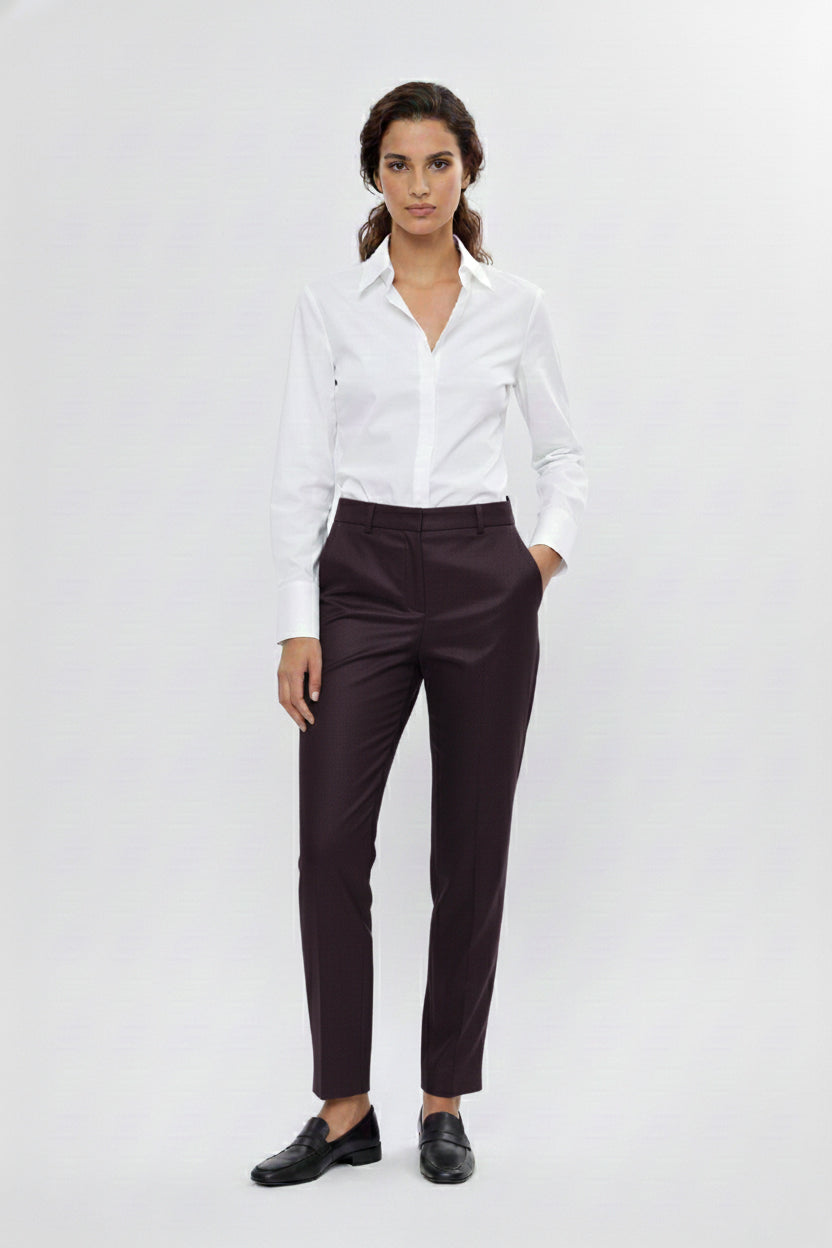 Spread Collar Cotton Poplin Shirt (Copy)