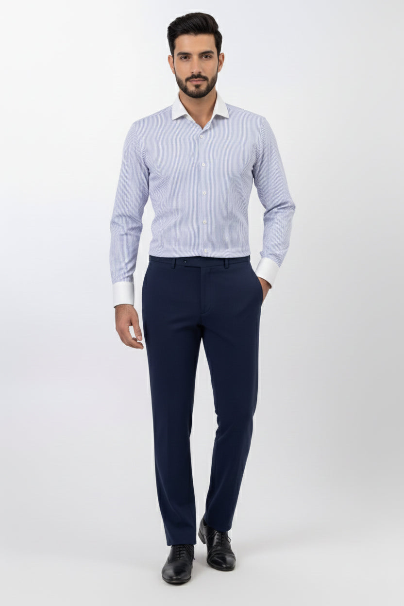 Wrinkle Free Striped Shirt (Copy)
