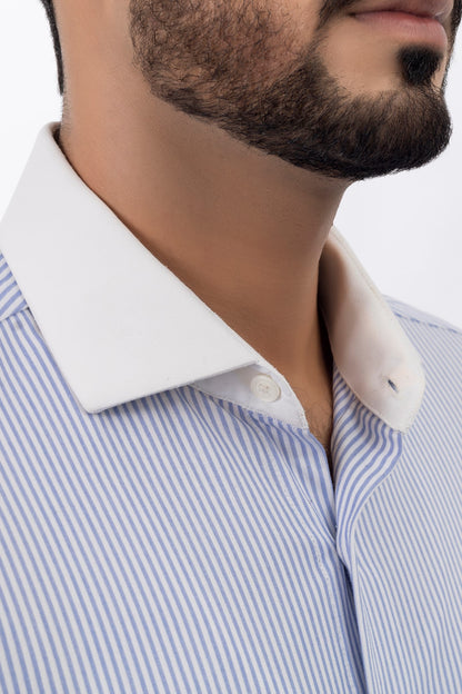 Wrinkle Free Striped Shirt