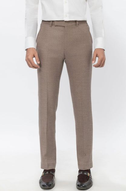 Textured Formal Pants