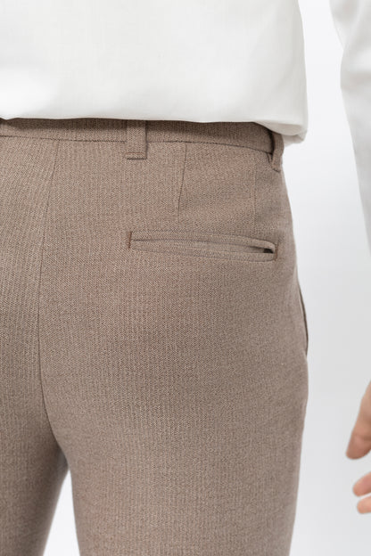 Textured Formal Pants