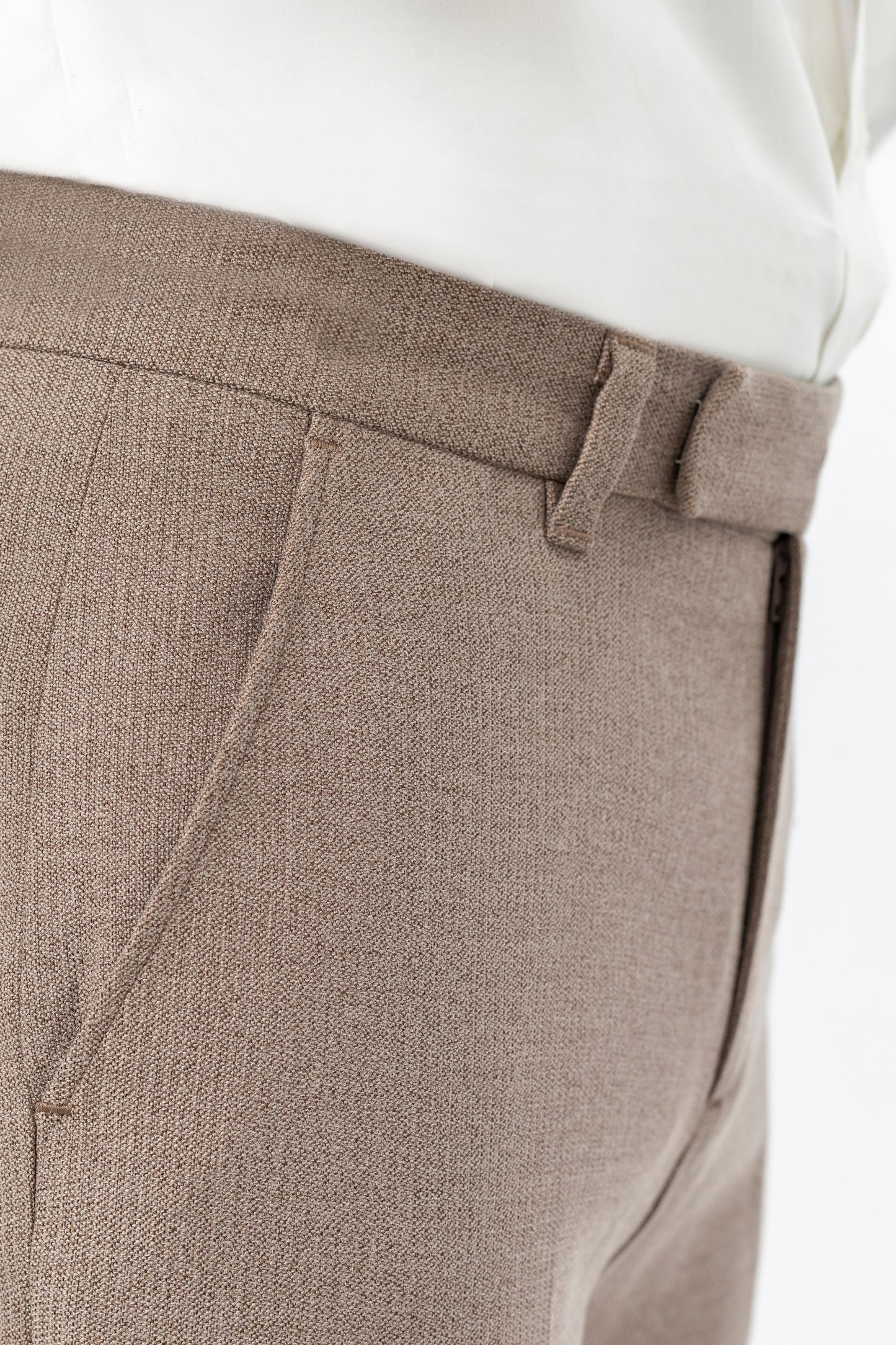 Textured Formal Pants