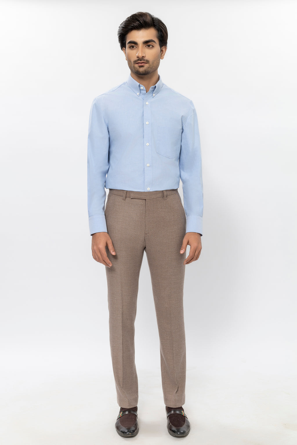 Button Down Cotton Oxford Shirt