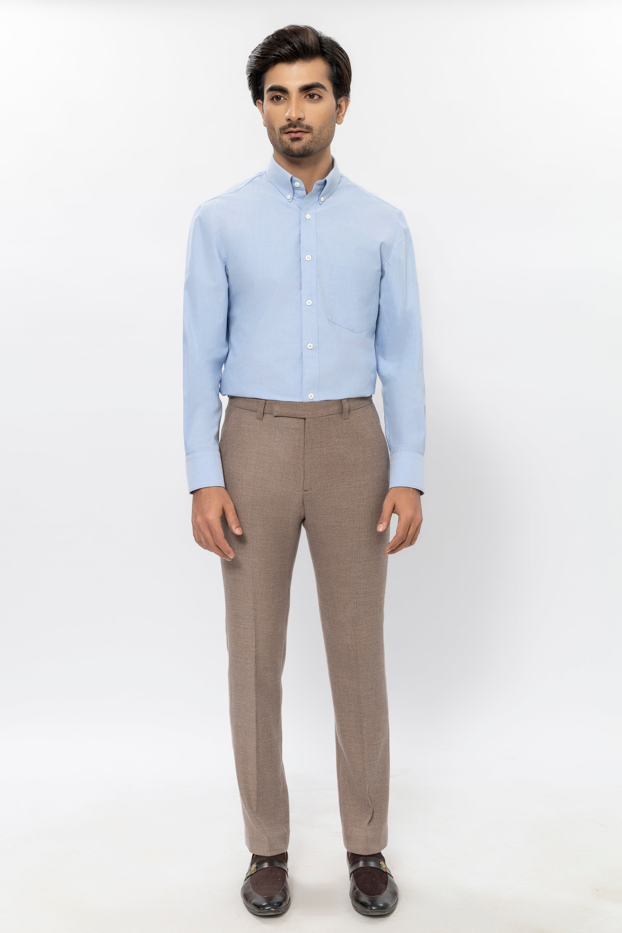 Button Down Cotton Oxford Shirt