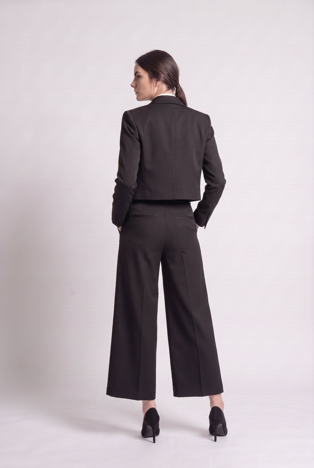 Knitted Cropped Culottes