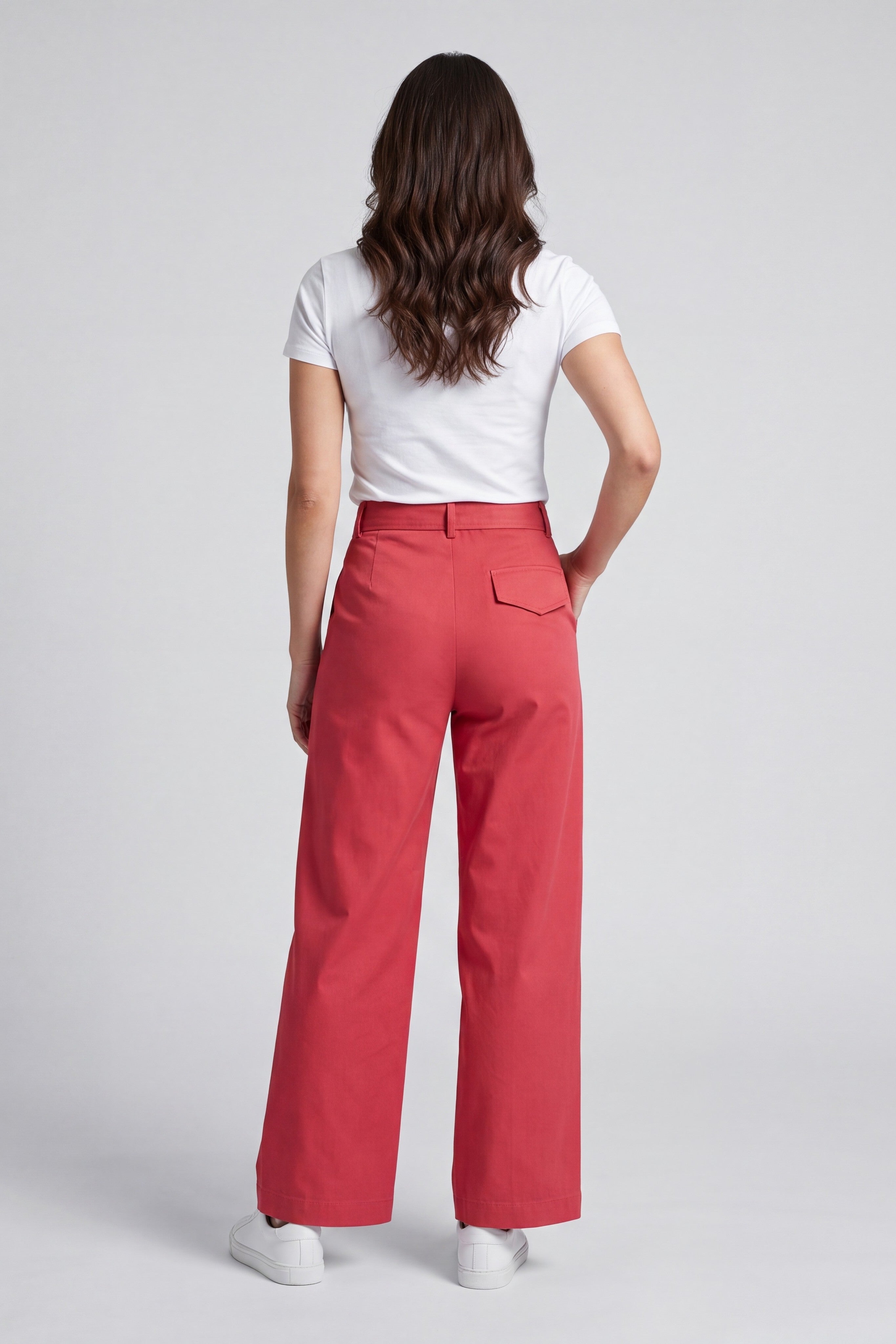 Regular Fit Paper Bag Pants
