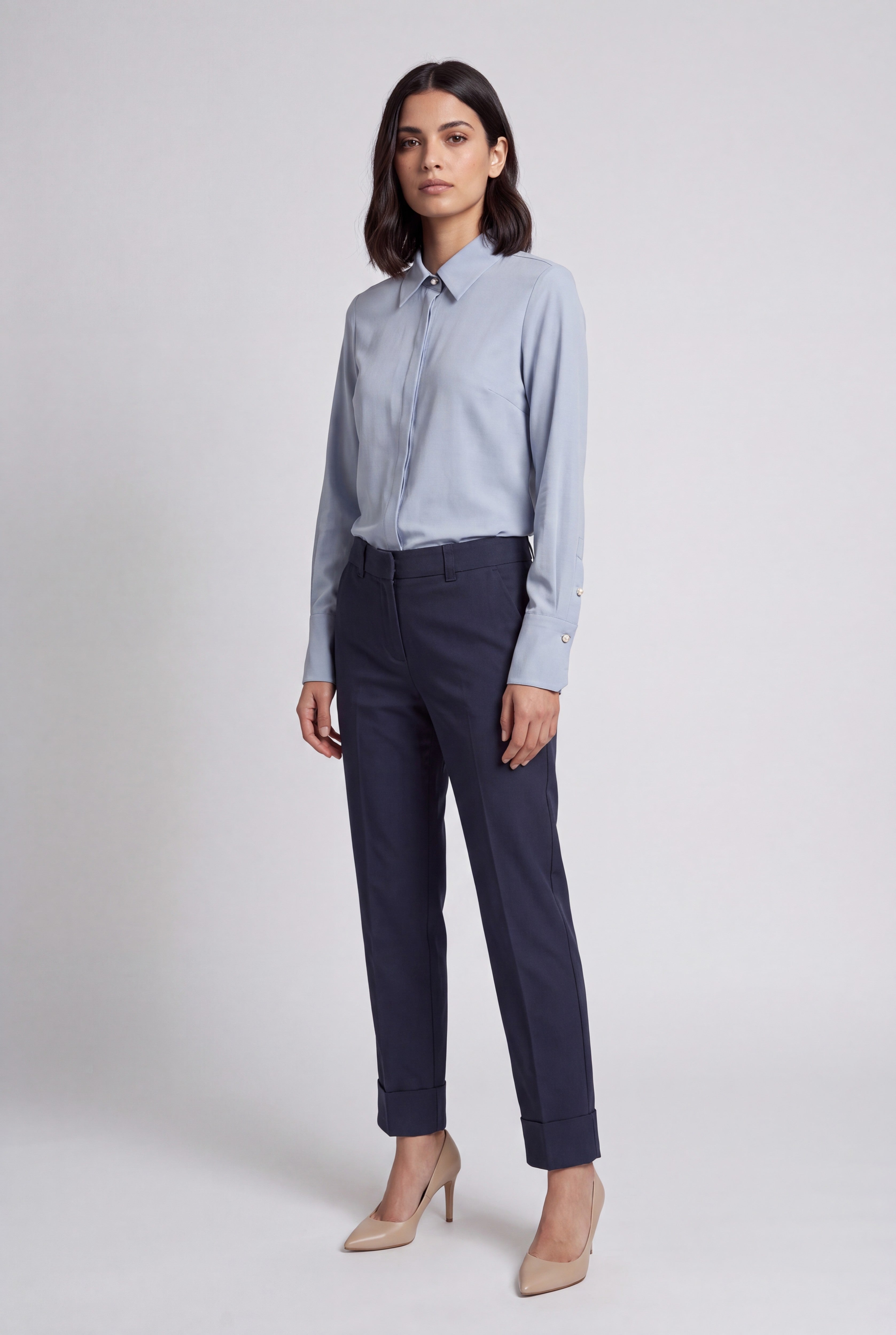 Wrinkle Free Tailored Fit Shirt