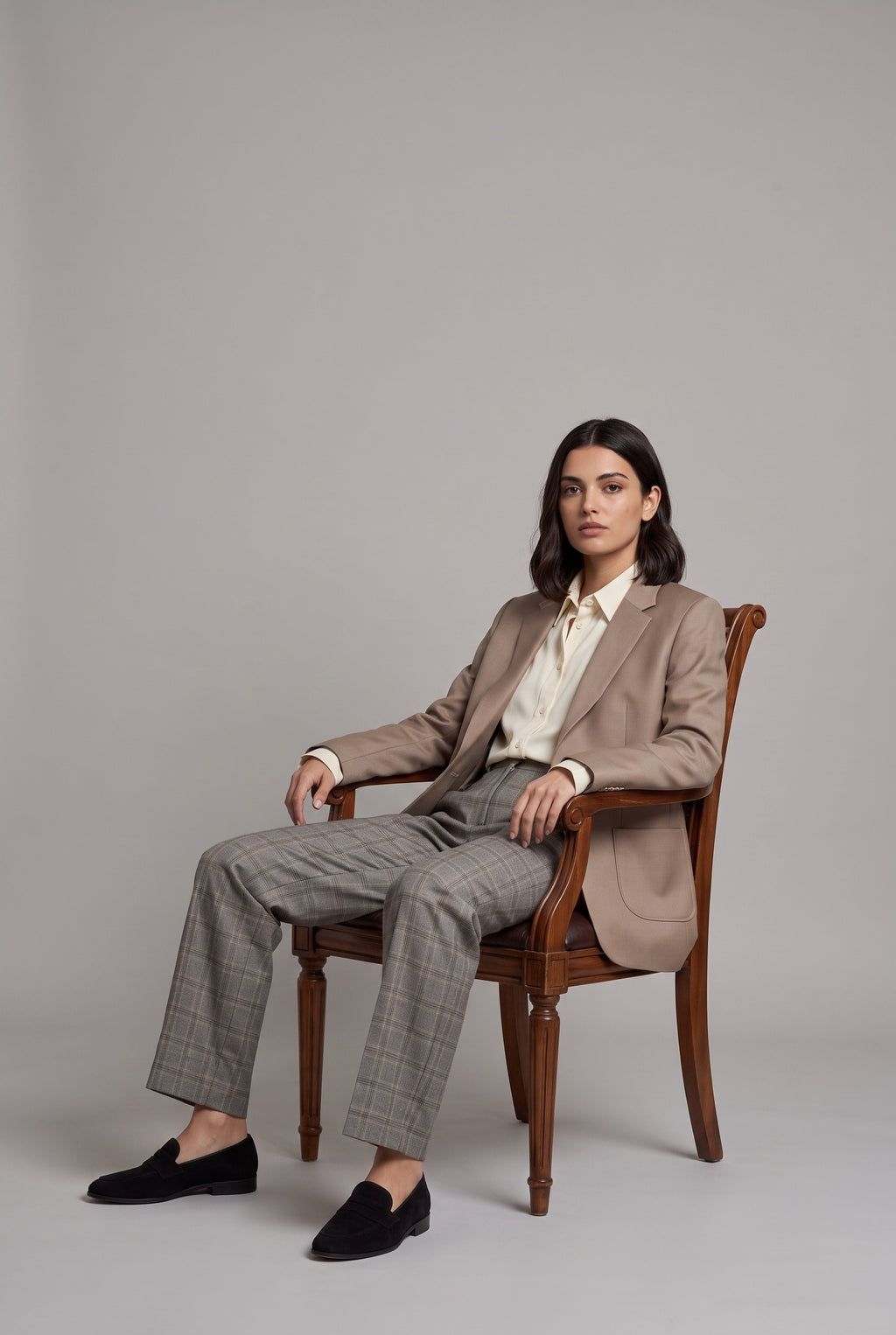 Oversized Patch Pocket Blazer