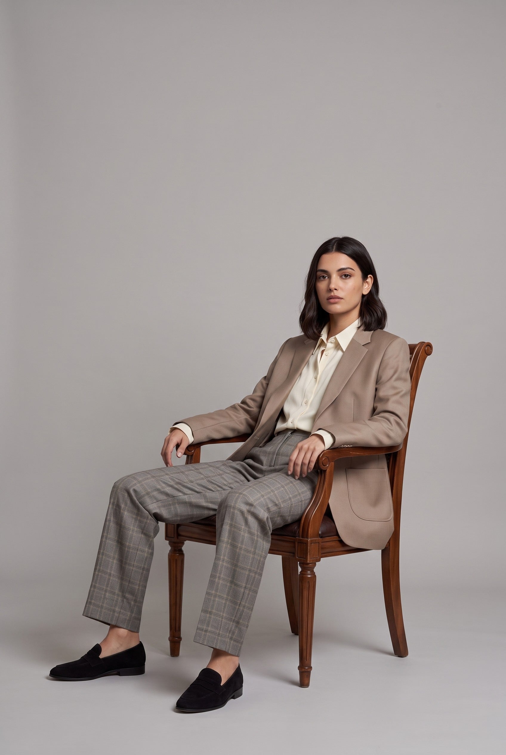 Oversized Patch Pocket Blazer