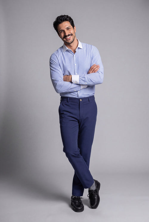 Wrinkle Free Striped Shirt