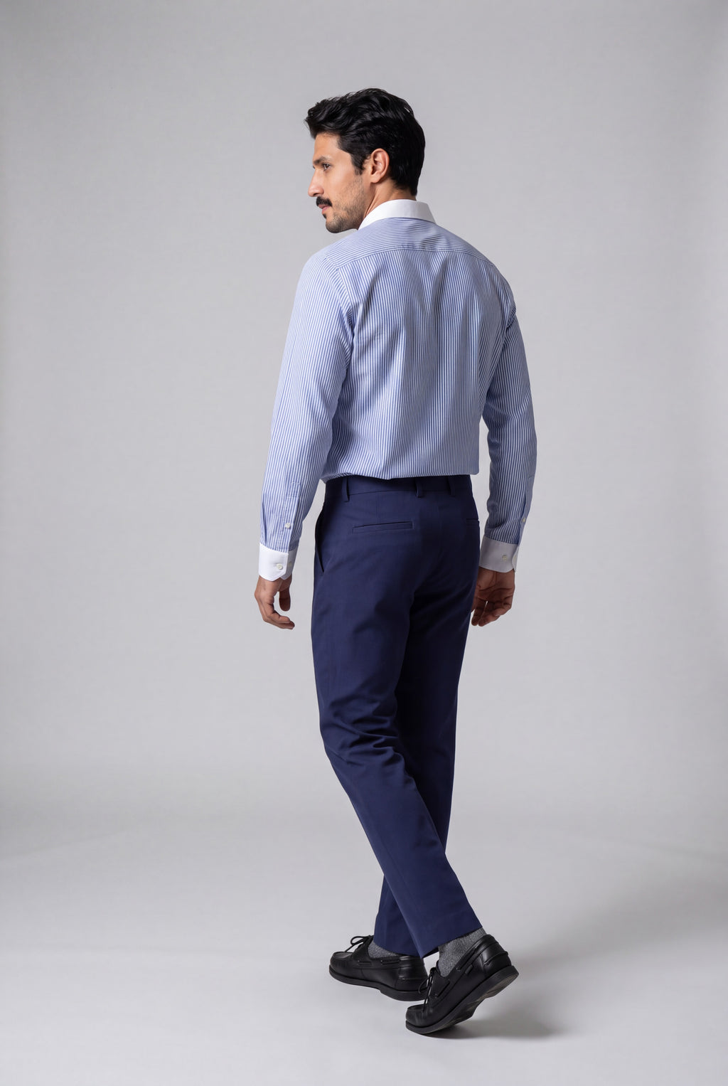 Wrinkle Free Striped Shirt