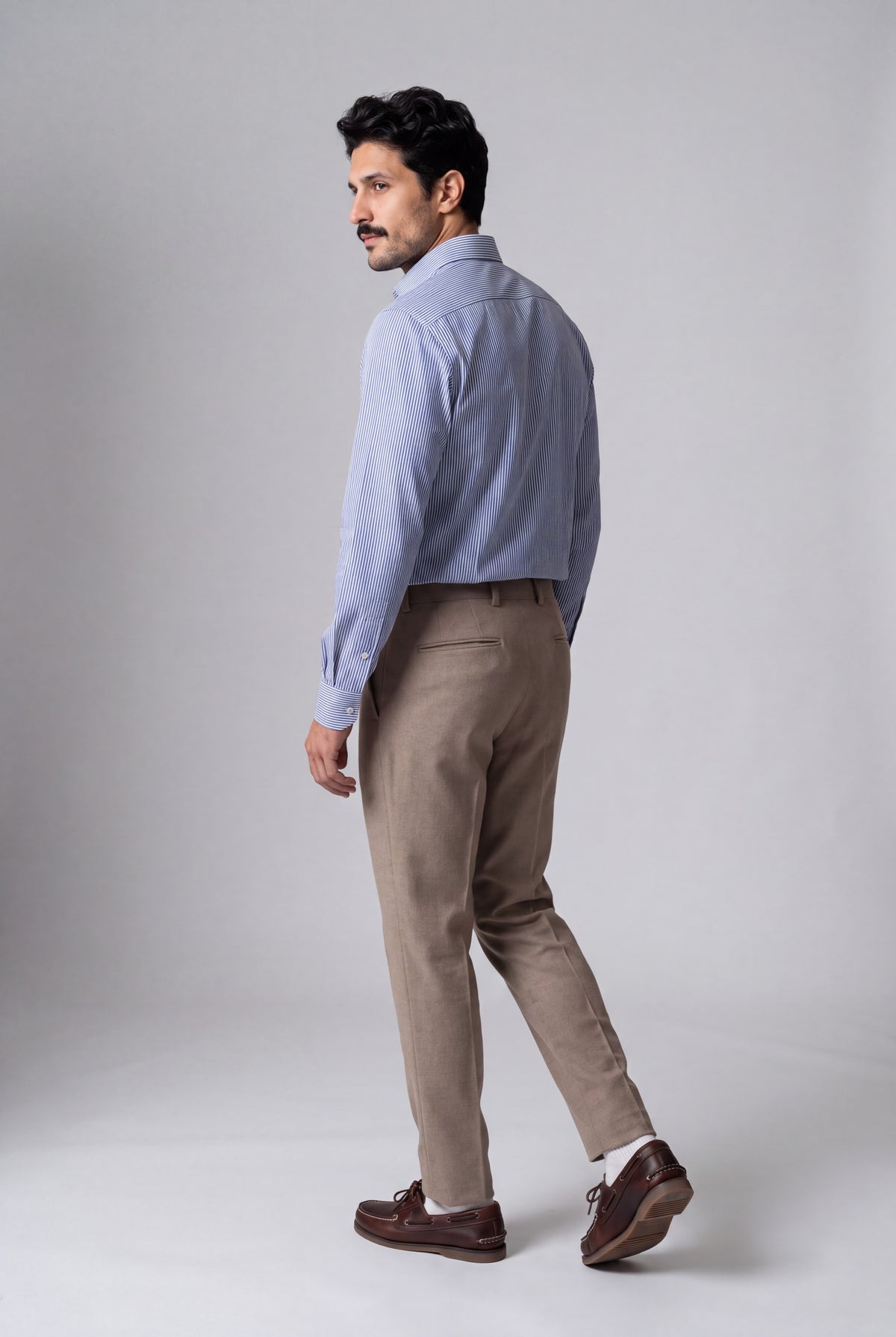 Textured Formal Pants